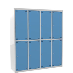 Skříňka výškově dělená 8dveřová – výška 180 cm