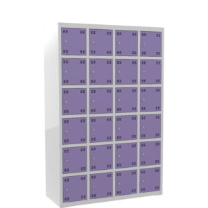 Skříňka výškově dělená 24dveřová – výška 180 cm – šířka 120 cm