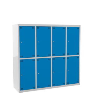 Skříňka výškově dělená 8dveřová – výška 150 cm