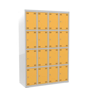 Skříňka výškově dělená 16dveřová – výška 180 cm - šířka 120 cm