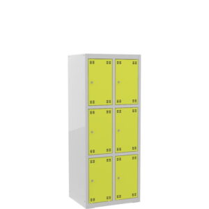 Skříňka výškově dělená 6dveřová – výška 150 cm - šířka 60 cm