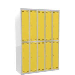 Skříňka výškově dělená 10dveřová – výška 180 cm